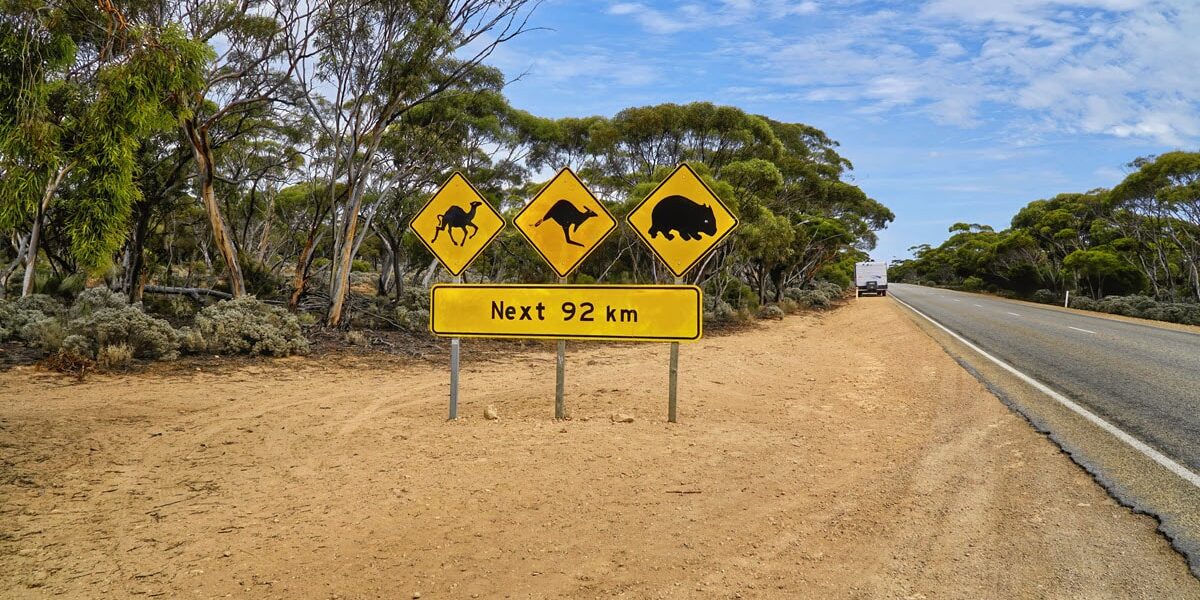 Australian road signs.
